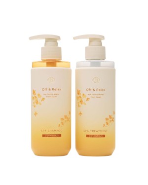 Off & Relax - Osmanthus Spa Shampoo and Treatment Set - 260ml X 2