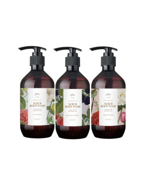 plu - Perfumed Spa Scrub Body Wash - 500g