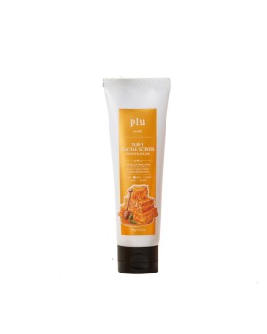 plu - Soft Facial Scrub Honey & Sugar - 100g