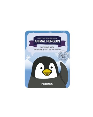 Pretty Skin - Total Solution Animal Penguin Whitening Mask - 1pc