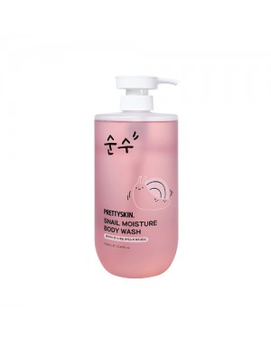 PRETTYSKIN - Snail Moisture Body Wash - 1000ml