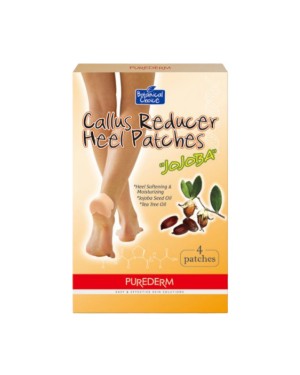 PUREDERM - Callus Reducer Heel Patch - 4 Patches