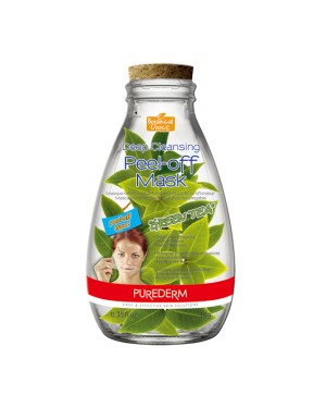PUREDERM - Deep Cleansing Masque Peel-Off - 10g - Green Tea