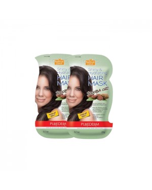 PUREDERM Shiny & Hydrating Hair Mask - Jojoba Oil (2ea) Set