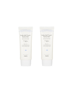 [DEAL]Purito SEOUL - Daily Soft Touch Sunscreen SPF50+ PA++++ - 60ml (2ea) Set
