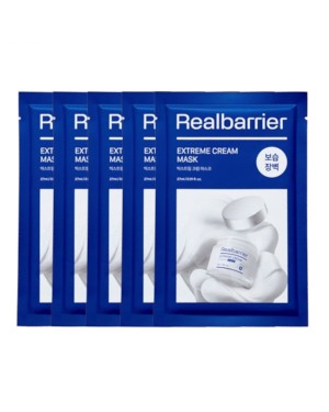 Real Barrier - Extreme Cream Mask - 5pcs