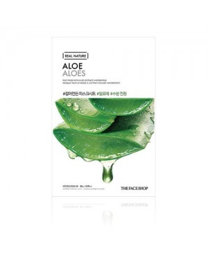 The Face Shop - Real Nature Face Mask - Aloe - 1pc