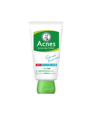 [Deal] Rohto Mentholatum  - Acnes Medicated Scrub Face Wash Foam Cleanser - 130g
