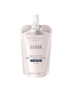 Shiseido - ELIXIR Brightening Moisture Emulsion II Refill - 110ml