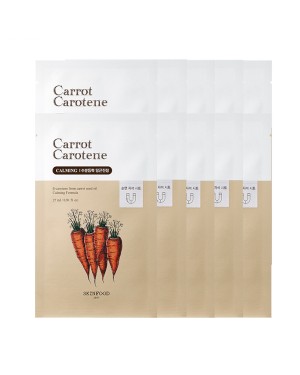 SKINFOOD - Carrot Carotene Mask - 10pcs