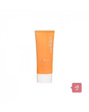 A'PIEU - Pure Block Natural Daily Sun Cream SPF45 PA+++ - 100ml (8ea) Set
