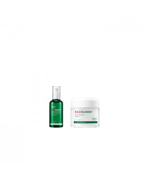 Dr.G - R.E.D Blemish Clear Soothing Cream - 70ML (1ea) + R.E.D Blemish Clear Soothing Active Essence - 80ml (1ea) Set