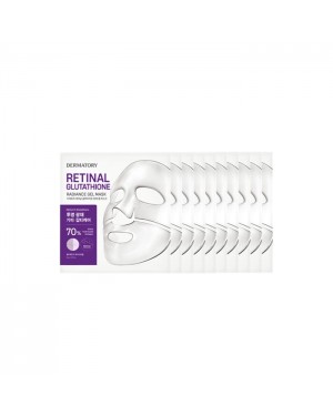 Dermatory - Retinal Glutathione Radiance Gel Mask (10ea) Set
