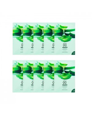 Holika Holika - Aloe 99% Soothing Gel Jelly Mask Sheet - 10pcs Set