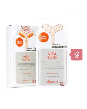 Mediheal Vita Lightbeam Essential Mask EX. - 1pack (10pcs) (2ea) Set
