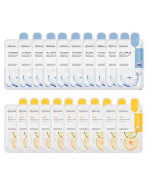 Mediheal - Watermide Essential Mask - 10pcs + Vita Essential Mask - 10pcs Set
