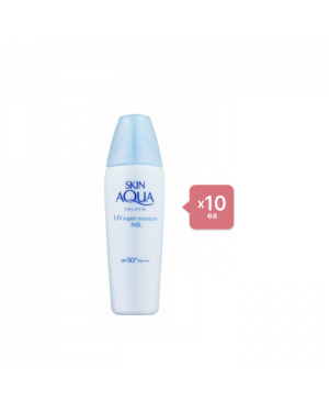 Rohto Mentholatum Skin Aqua UV Super Moisture Milk (10ea) Set