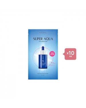 MISSHA - Super Aqua Ampoule Sheet Mask - 28g (10ea) Set