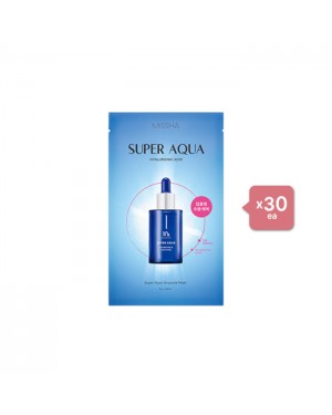 MISSHA - Super Aqua Ampoule Sheet Mask - 28g (30ea) Set