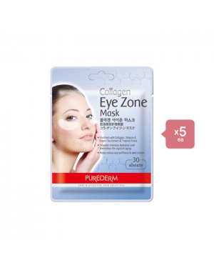 PUREDERM Collagen Eye Zone Mask - 1pc (5ea) Set