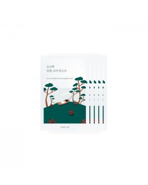 Round Lab - Pine Calming Cica Mask Sheet - 27ml (5ea) Set