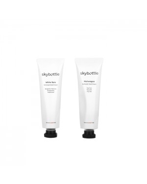 Skybottle - Perfumed Hand Cream White Rain - 1pc + Muhwagua - 1pc Set
