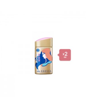 Shiseido - Anessa Perfect UV Sunscreen Skincare Milk N SPF50+ PA++++ - 60ml - Marvel Black Widow Edition (2ea) Set