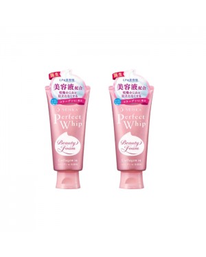 Shiseido - Senka Perfect Whip Collagen in Washing Foam Cleanser (2023 Version) - 120g (2ea) Set