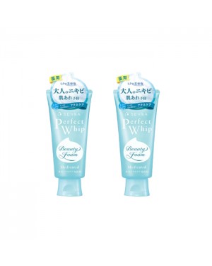 Shiseido - Senka Perfect Whip White Clay (2023 Version) - 120g (2ea) Set