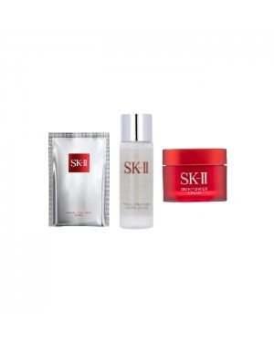 SK-II Beauty Travel Kit (Lotion/Mask/Cream)