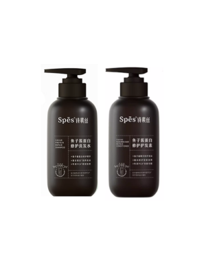 Spes - Caviar Albumen Hair Repair Shampoo & Conditioner Set - 300ml + 300ml