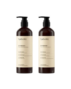 Spes - Ginger Volumizing Shampoo & Conditioner Set - 300ml + 300ml