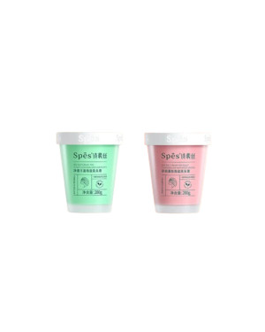 Spes - Sea Salt Cream Green & Pink Set - 280g + 280g