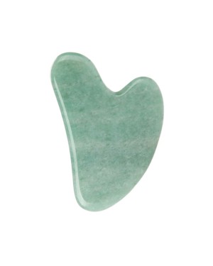 MissLady - Scraping Board Gua Sha Massage Tool (Heart-shaped) - 1pc - Jade