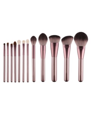 [Deal] MissLady - Set Of 12 Make Up Brushes - 1set/12pcs - Grape