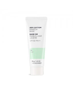 The Face Shop - Air Cotton Makeup Base - Mint