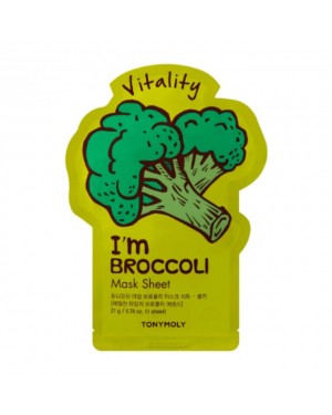 TONYMOLY - I'm Real Mask Sheet - Broccoli - 1pc