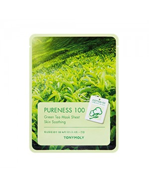 Tonymoly - Pureness 100 Mask Sheet - Green Tea - 1pc