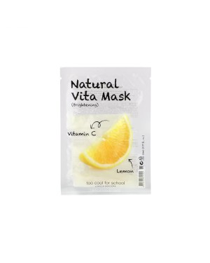 Too Cool For School - Natural Vita Mask - Brightening - 1pc