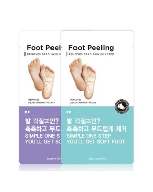 TOSOWOONG - Foot Peeling Mask