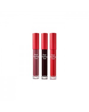Etude House - Dear Darling Water Gel Tint - PK003 Sweet potato Red/5g (1ea) + RD302 Dracula Red/5g (1ea) + RD303 Chili Red/5g (1ea) Set