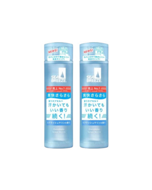 Shiseido - Sea Breeze Deo & Water - 160ml - Splash Marine (2ea) Set