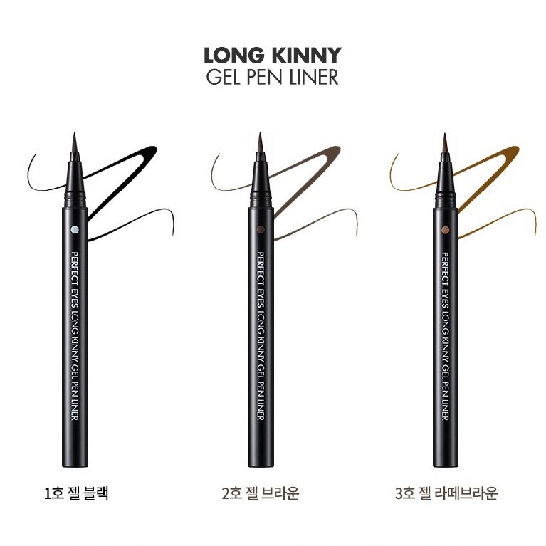TONYMOLY - Perfect Eyes Long Kinny Gel Pen liner