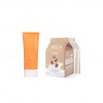 A'PIEU - Milk One Pack Sheet Mask - Coffee - 5pcs + Pure Block Natural Daily Sun Cream SPF45 PA+++ - 100ml (1ea) Set