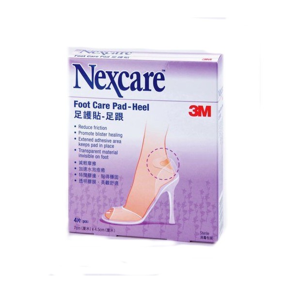 3M - Nexcare Foot Care Pad Heel - 4pcs