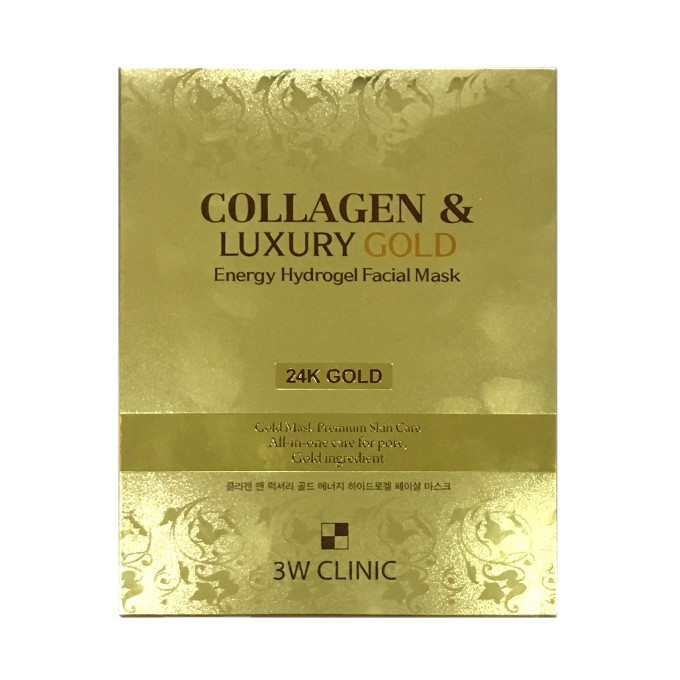 3W Clinic - Collagen & Luxury Gold Energy Hydrogel Facial Mask - 30g
