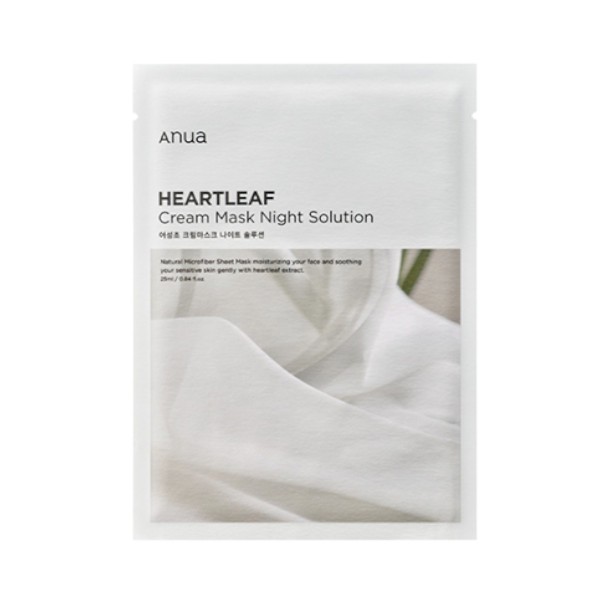 ANUA - Heartleaf Cream Mask Night Solution - 1pc
