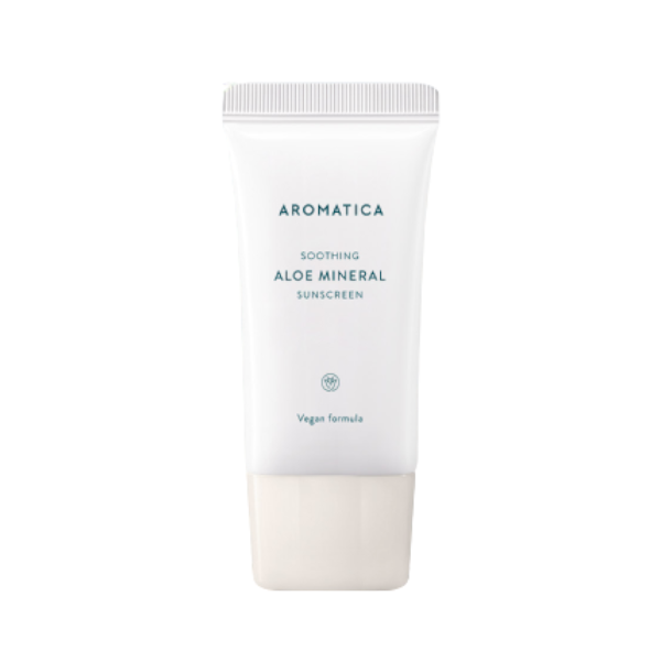 aromatica - Soothing Aloe Mineral Sunscreen SPF50+/PA++++ - 50g