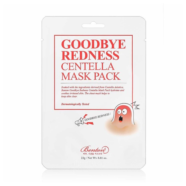 Benton - Goodbye Redness Centella Mask Pack - 1pc