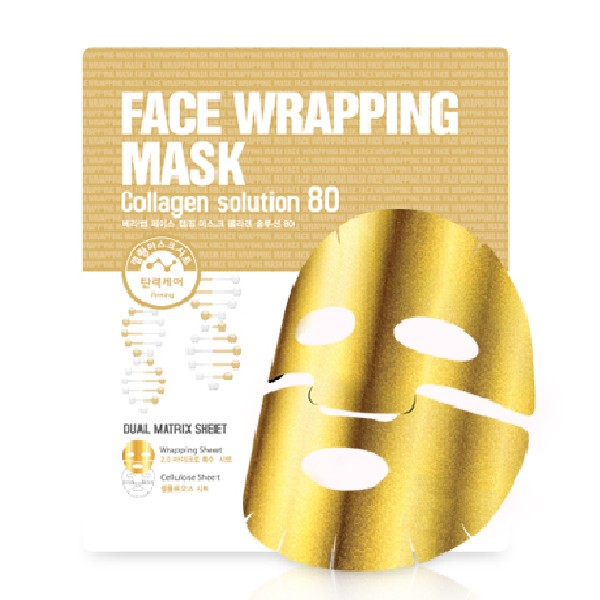 Berrisom - Face Wrapping Mask - Collagen Solution 80